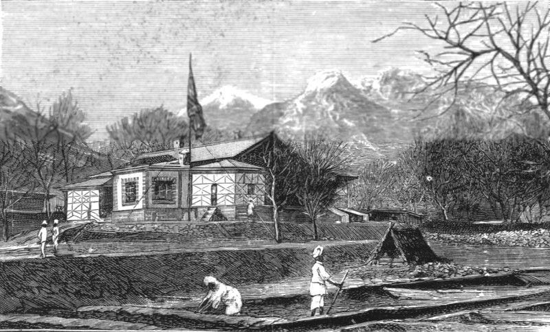 ''The Fighting Near Gilgit on the Northwestern Frontier of India - The British Agency', 1891. Creator: Unknown.
