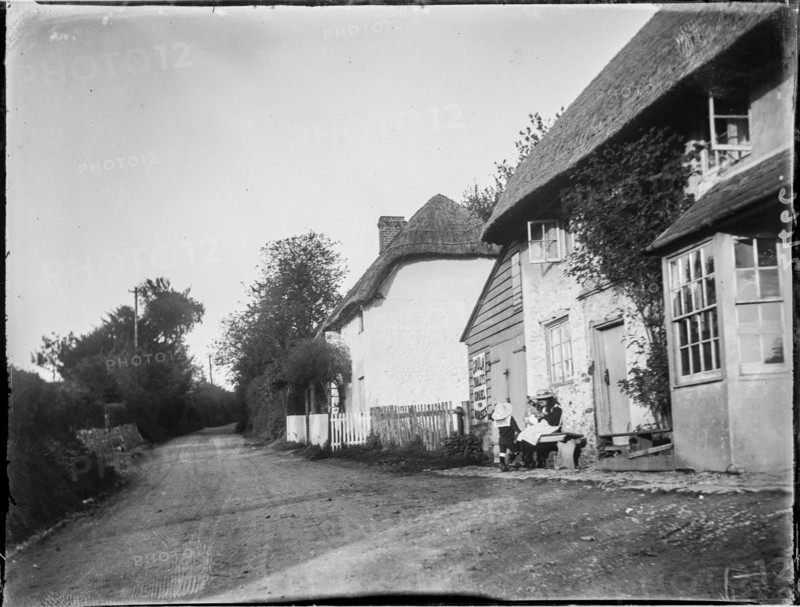 Rose and Crown, Butler's Cross, Ellesborough, Wycombe, Buckinghamshire, 1910. Creator: Katherine Jean Macfee.