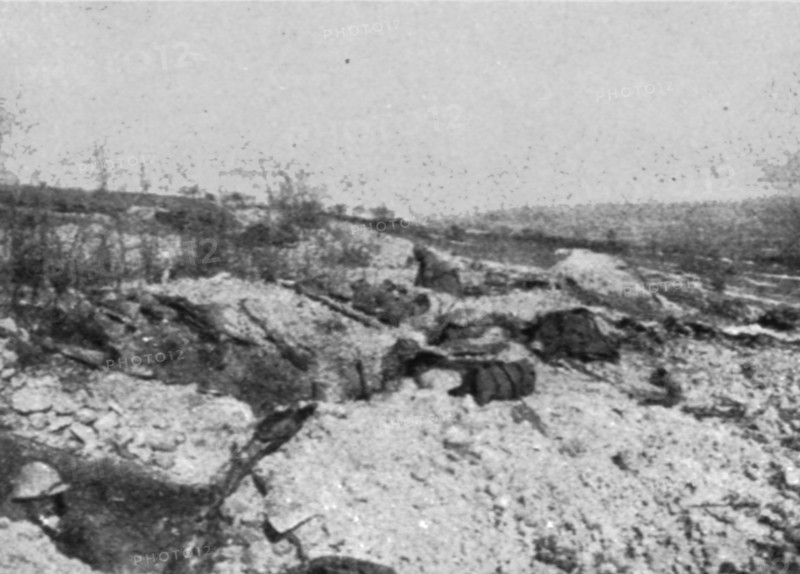 'Une semaine de combats sur la rive gauche de la Meuse; 14 mars (midi). --Notre ligne..., 1916. Creator: Unknown.