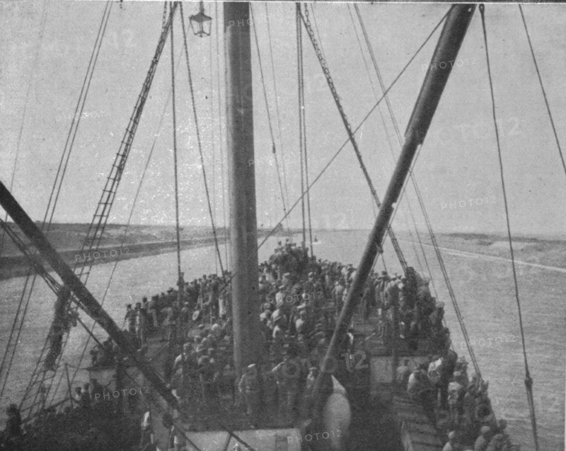 'Le Periple des Russes : De Moscou a Marseille par la Siberie, les Mers de Chine et des..., 1916. Creator: Unknown.