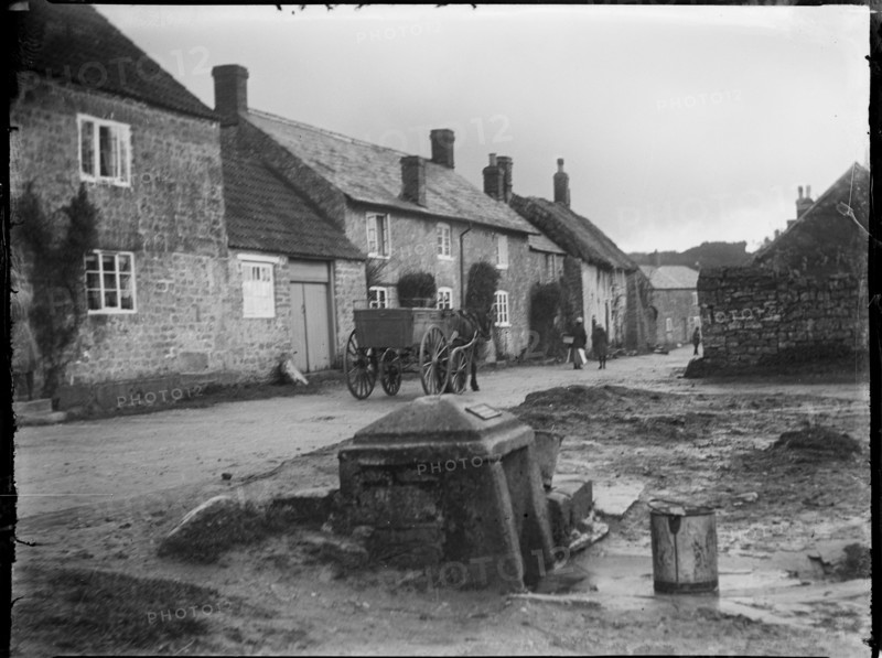 Brook Street, Shipton Gorge, West Dorset, Dorset, 1922. Creator: Katherine Jean Macfee.