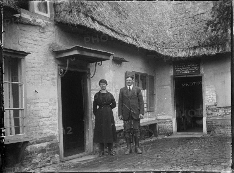 Royal Oak Inn, Wootton Rivers, Wiltshire, 1923. Creator: Katherine Jean Macfee.