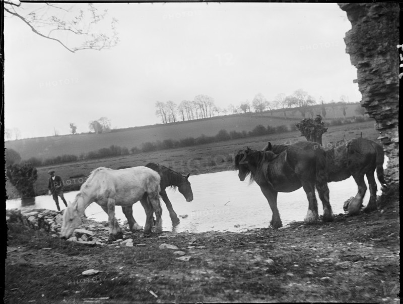 Minster Lovell, West Oxfordshire, Oxfordshire, 1924. Creator: Katherine Jean Macfee.