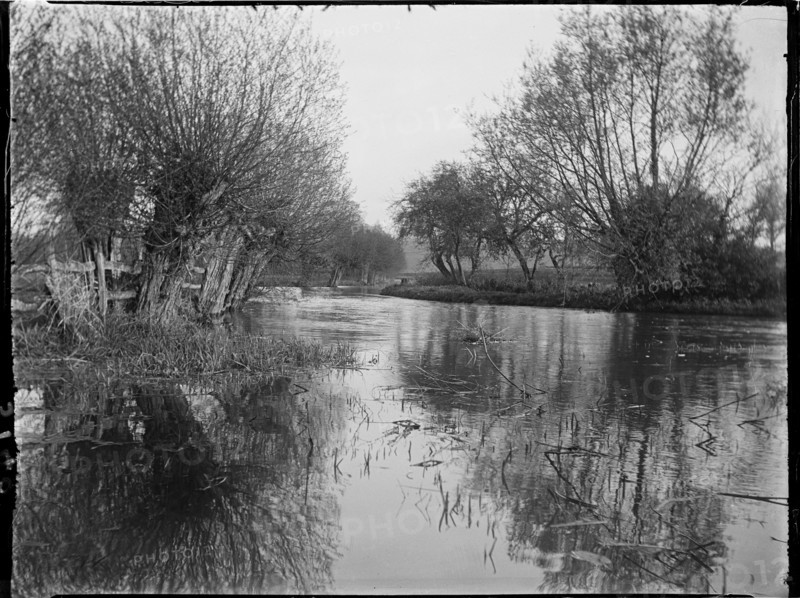 Swinbrook, Swinbrook and Widford, West Oxfordshire, Oxfordshire, 1924. Creator: Katherine Jean Macfee.
