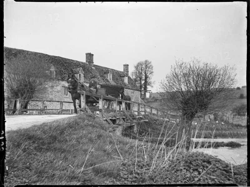 The Swan Inn, Swinbrook, Swinbrook and Widford, West Oxfordshire, Oxfordshire, 1924. Creator: Katherine Jean Macfee.
