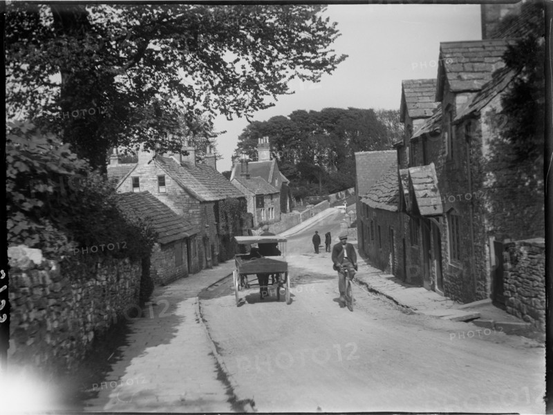 West Street, Kingston, Corfe Castle, Purbeck, Dorset, 1927. Creator: Katherine Jean Macfee.