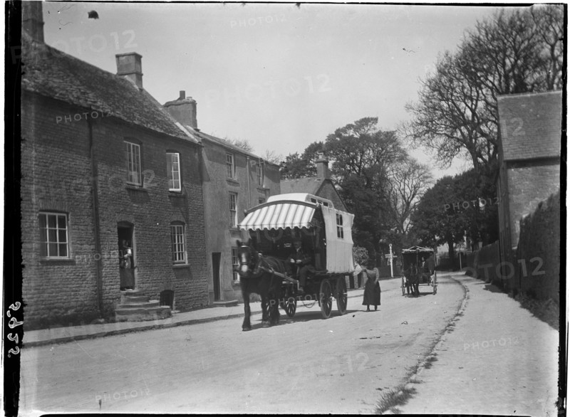 Stow-on-the-Wold, Cotswold, Gloucestershire, 1928. Creator: Katherine Jean Macfee.