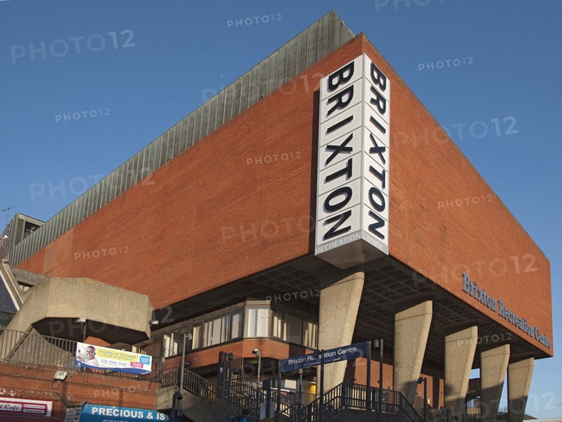 Brixton Recreation Centre, Brixton, Lambeth, Greater London Authority, 2012. Creator: Simon Inglis.
