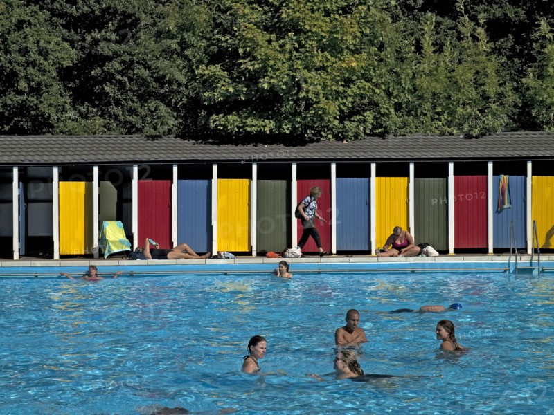 Tooting Bec Lido, Tooting Bec Road, Streatham, Wandsworth, London, 2013. Creator: Simon Inglis.