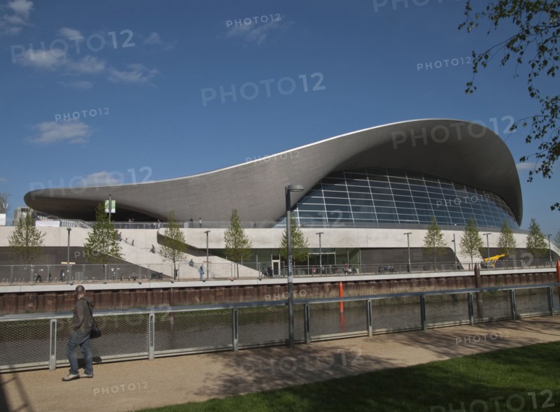 London Aquatics Centre, Carpenters Road, Queen Elizabeth Olympic Park, Newham, London, 2014. Creator: Simon Inglis.