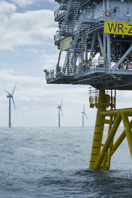 Westermost Rough Wind Farm, 2015. Creator: Alun Bull.