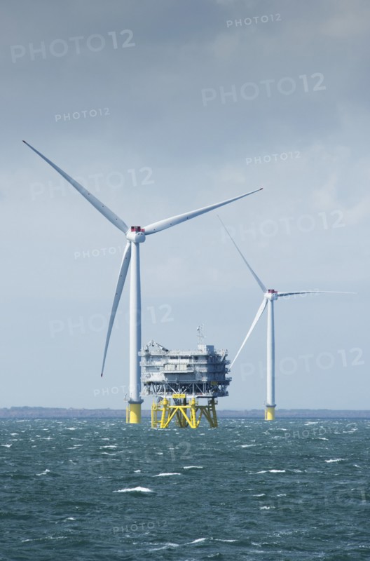 Westermost Rough Wind Farm, 2015. Creator: Alun Bull.