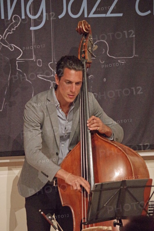Ed Babar, Peter Letanka Trio, Steyning Jazz Club, Steyning, West Sussex, 2022. Creator: Brian O'Connor.
