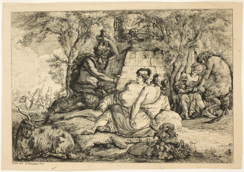 Nymphs and Satyrs, 1763.