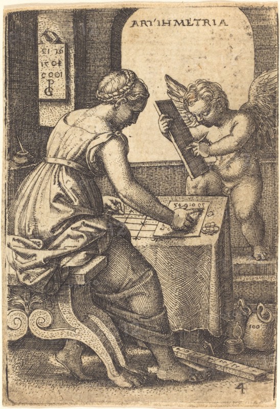Arithmetic. Creator: Georg Pencz.