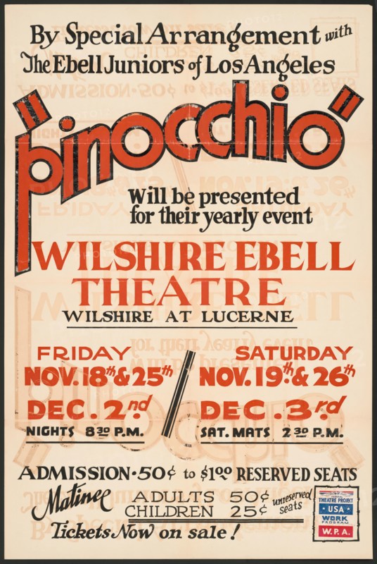 Pinocchio, [193-]. Creator: Unknown.