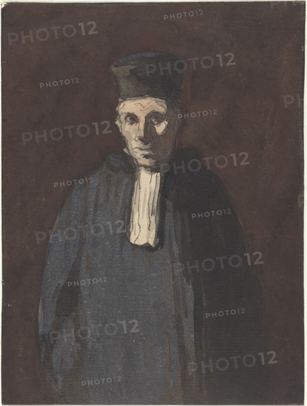 Prosecutor. Creator: Honore Daumier.