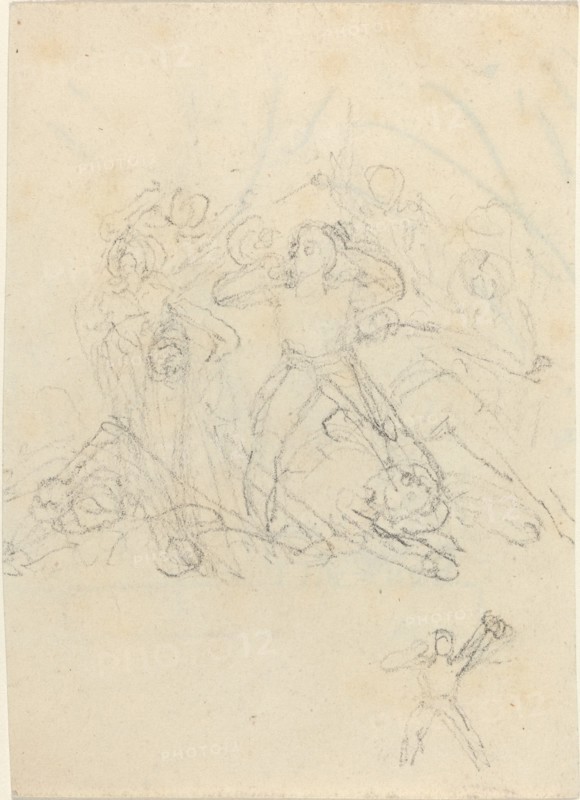 Battle Scene. Creator: John Flaxman.