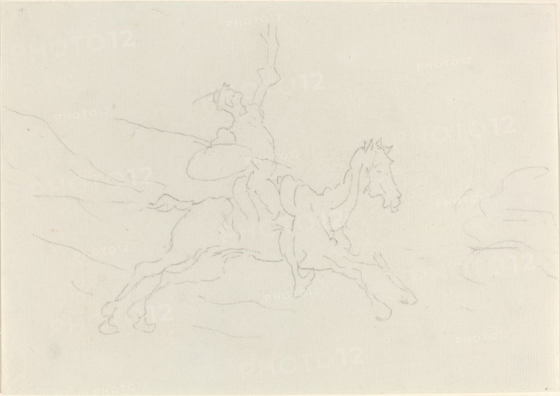 Don Quixote. Creator: Honore Daumier.