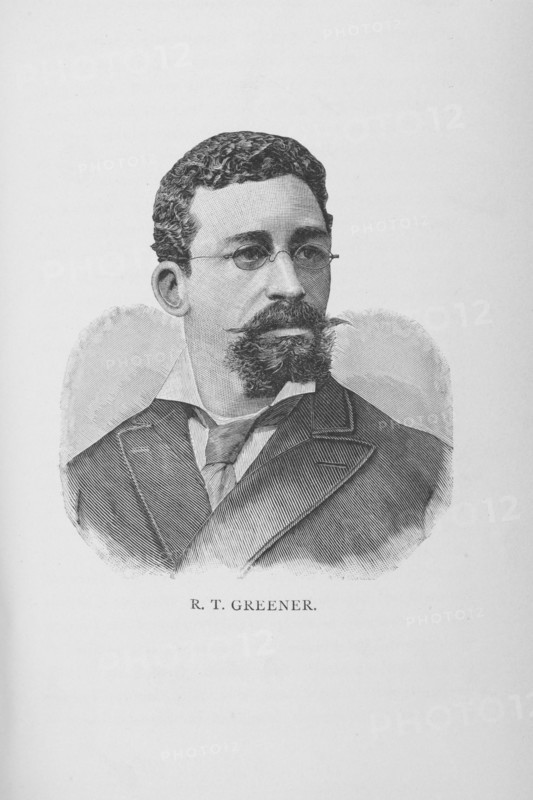 R. T. Greener, 1887. Creator: Unknown.