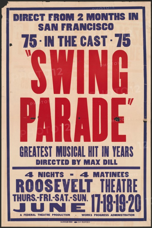 Swing Parade, [193-]. Creator: Unknown.