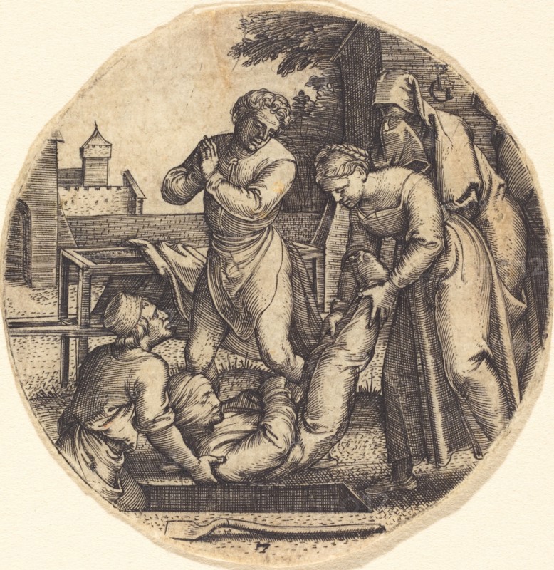To Bury the Dead. Creator: Georg Pencz.