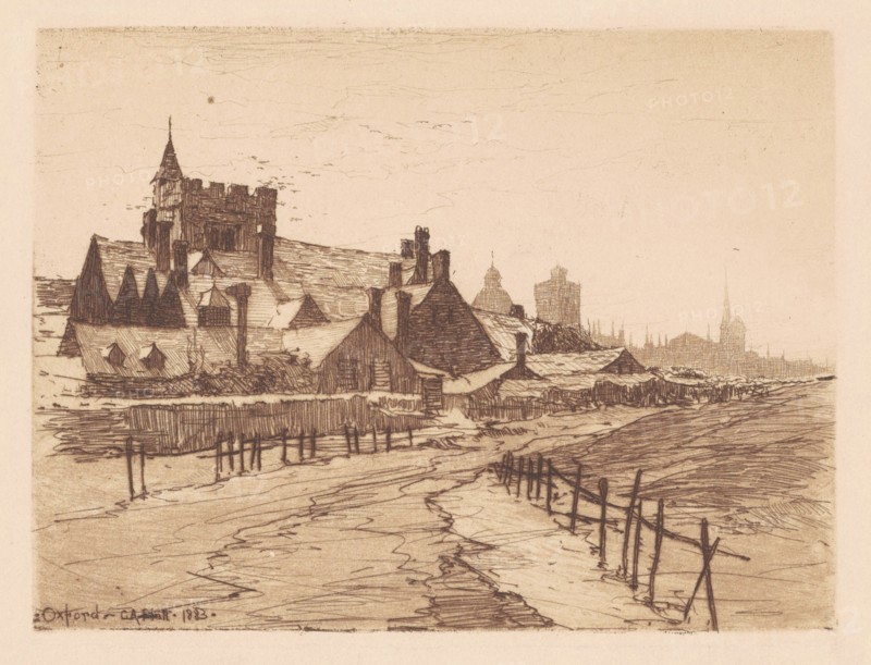Oxford, 1883. Creator: Charles A Platt.