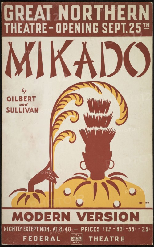 Mikado, Chicago, 1938. Creator: Unknown.
