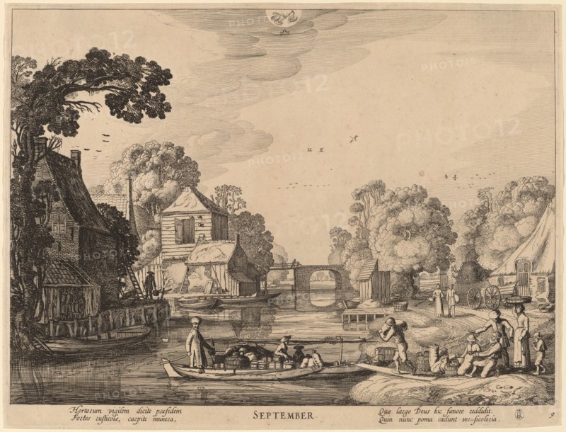 September. Creator: Jan van de Velde II.