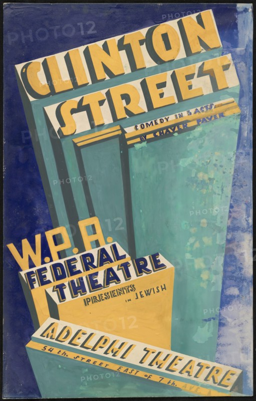 Clinton Street, [193-]. Creator: Unknown.