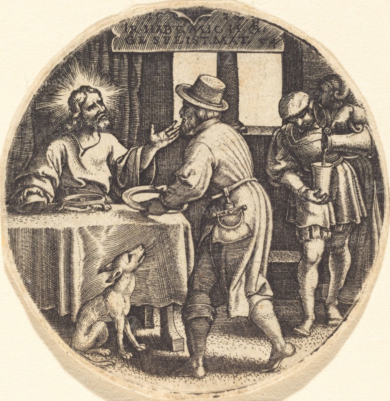 To Feed the Hungry. Creator: Georg Pencz.
