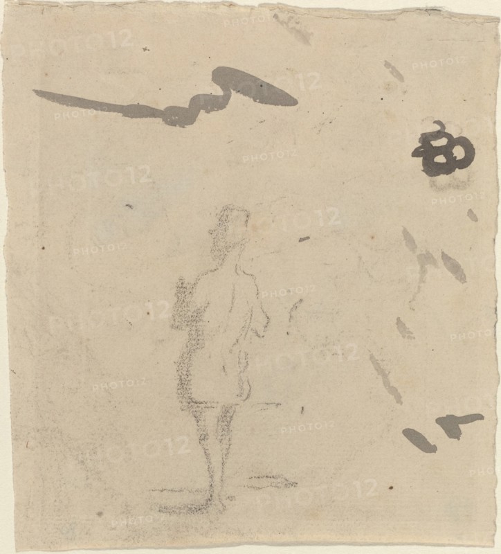 Figure of a Man. Creator: Honore Daumier.