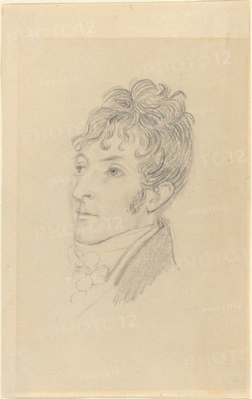 Portrait of a Man. Creator: John Flaxman.