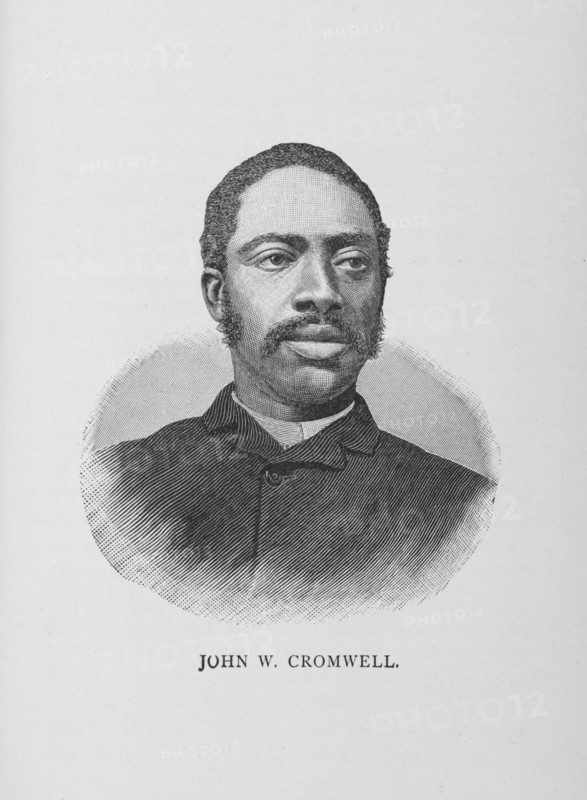 John W. Cromwell, 1887. Creator: Unknown.
