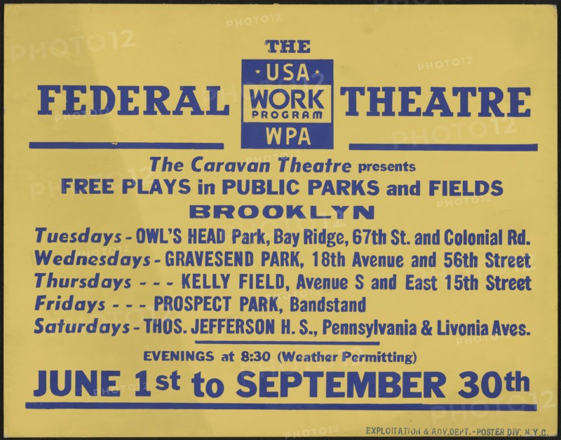Caravan Theatre, [193-]. Creator: Unknown.