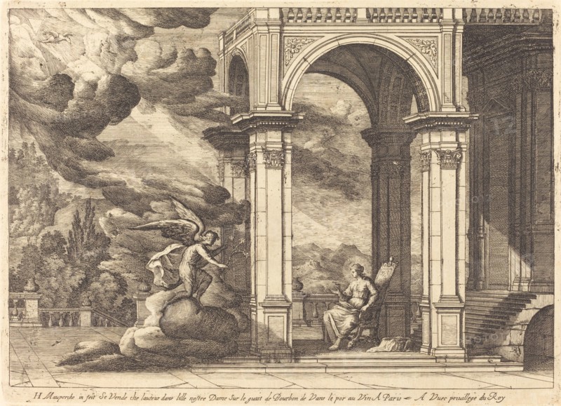 The Annunciation. Creator: Henri Mauperché.
