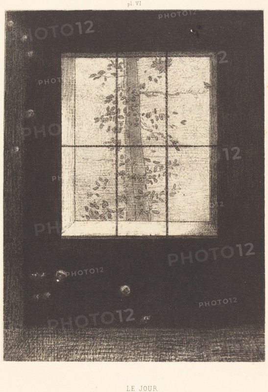 Le Jour (Day), 1891. Creator: Odilon Redon.