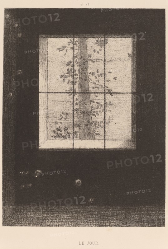 Le Jour (Day), 1891. Creator: Odilon Redon.