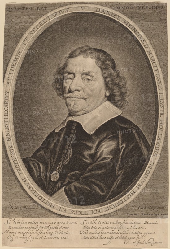 Daniel Heinsius. Creator: Jonas Suyderhoef.
