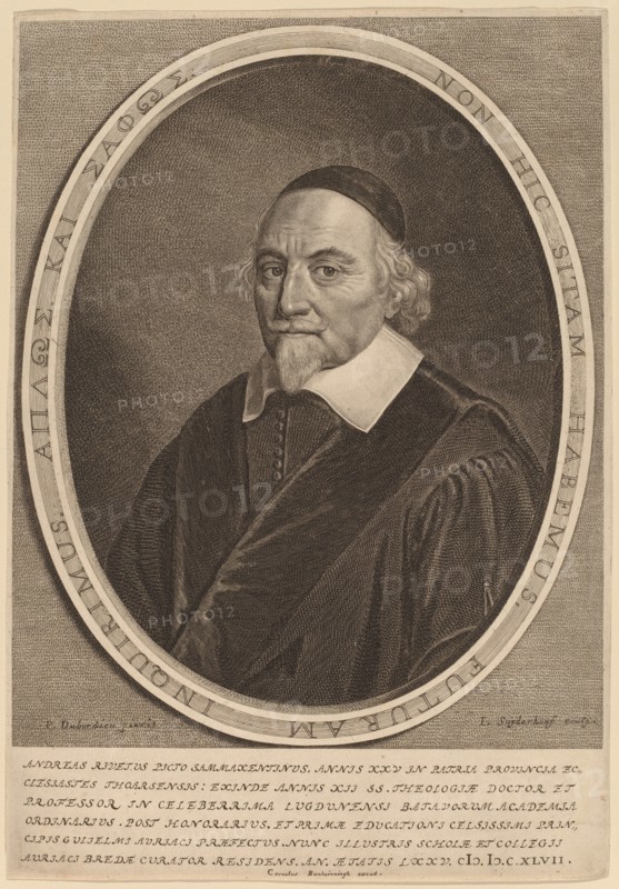 Andreas Rivetus. Creator: Jonas Suyderhoef.