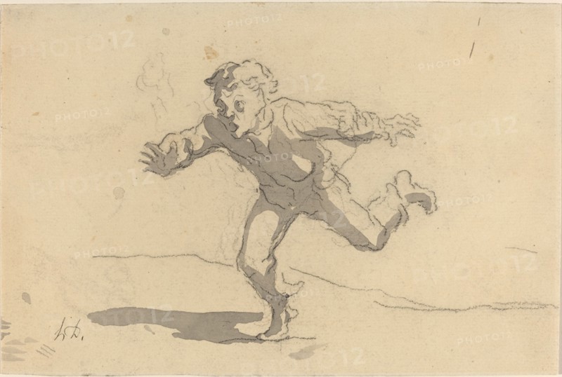 The Young Courier. Creator: Honore Daumier.