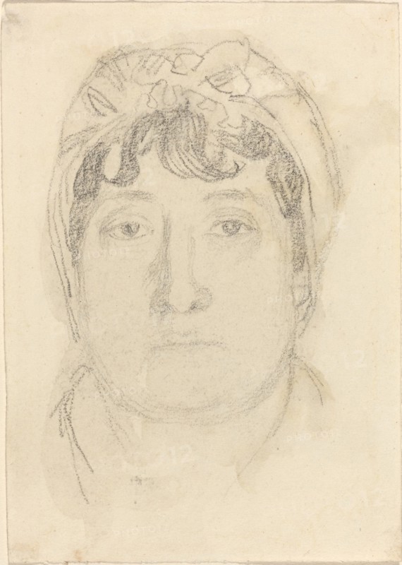 Portrait of a Woman. Creator: John Flaxman.