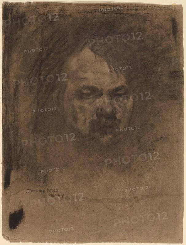 Self-Portrait, 1906. Creator: Jerome Myers.