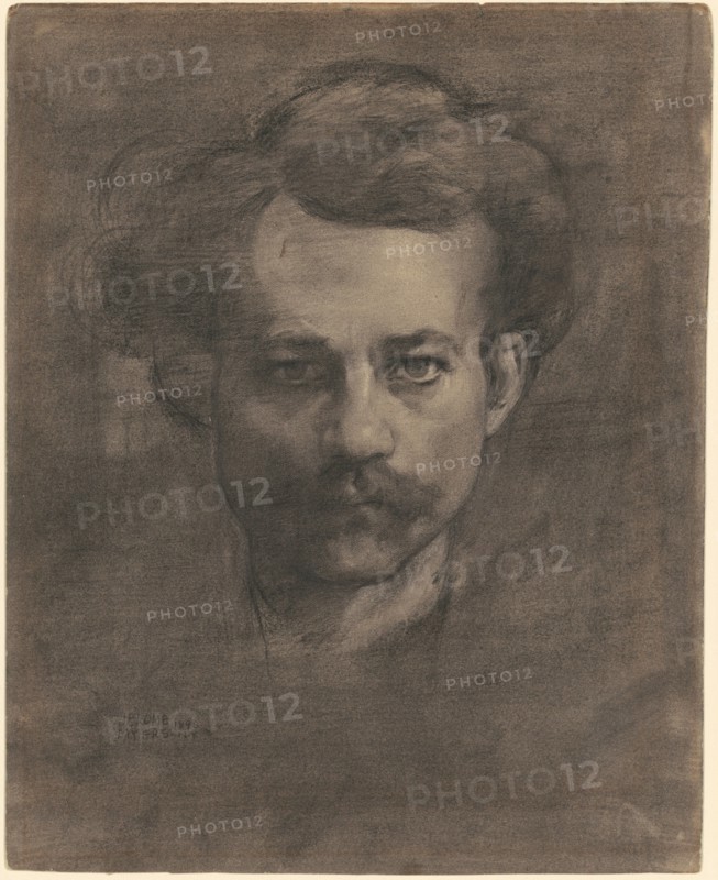 Self-Portrait, 1896. Creator: Jerome Myers.