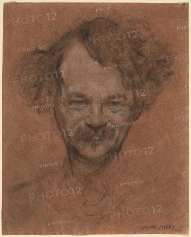 Self-Portrait, 1922. Creator: Jerome Myers.