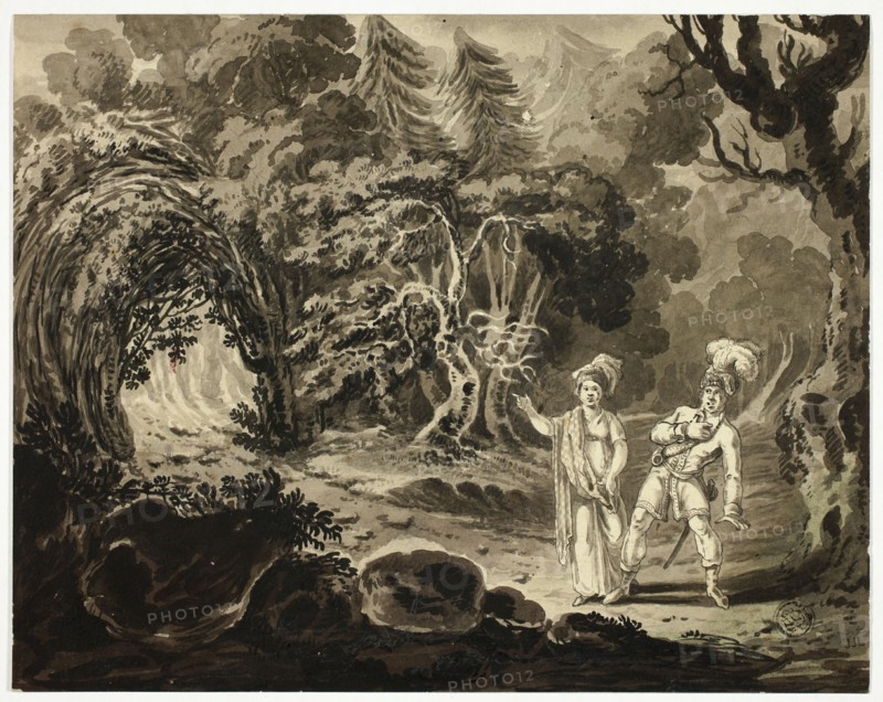 Scene from Opera, n.d. Creator: John Martin.