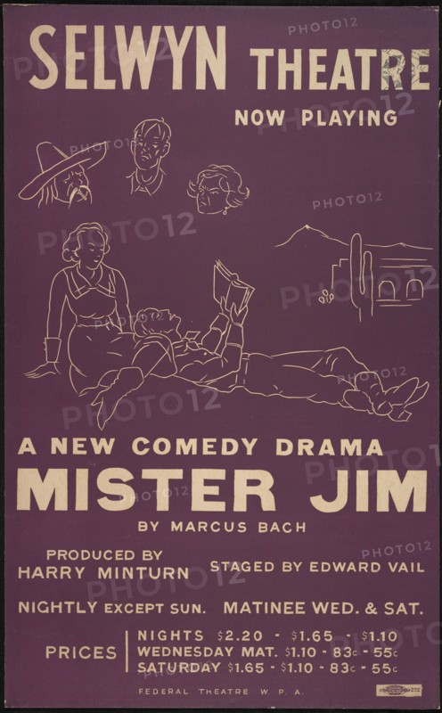 Mister Jim, Chicago, 1938. Creator: Unknown.