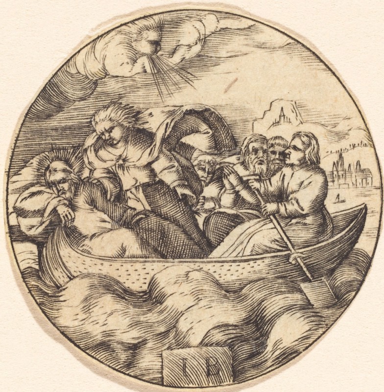 Christ Stilling the Storm. Creator: Unknown.