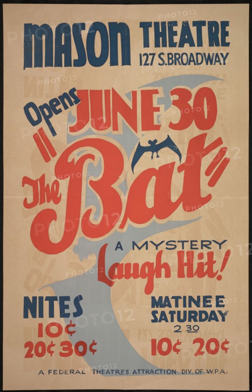 The Bat, Los Angeles, 1936. Creator: Unknown.