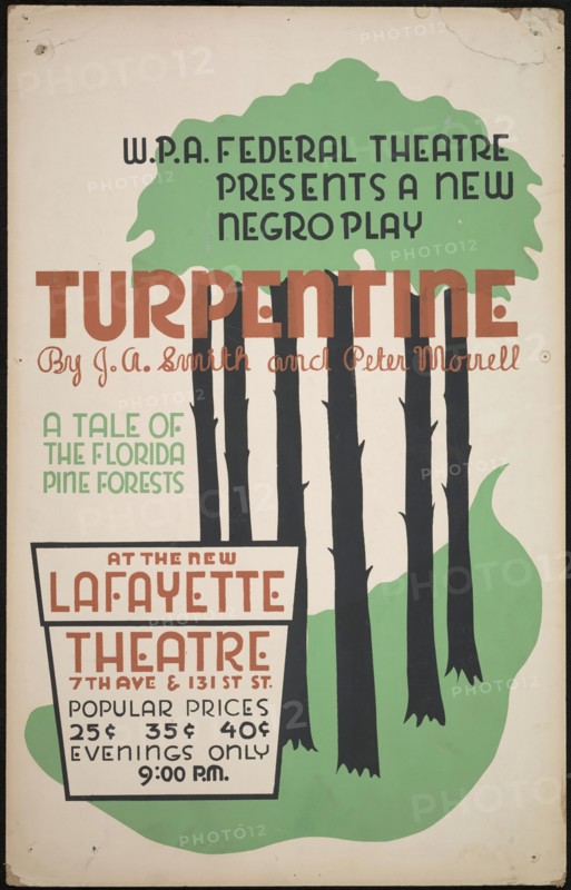 Turpentine, New York, 1936. Creator: Unknown.